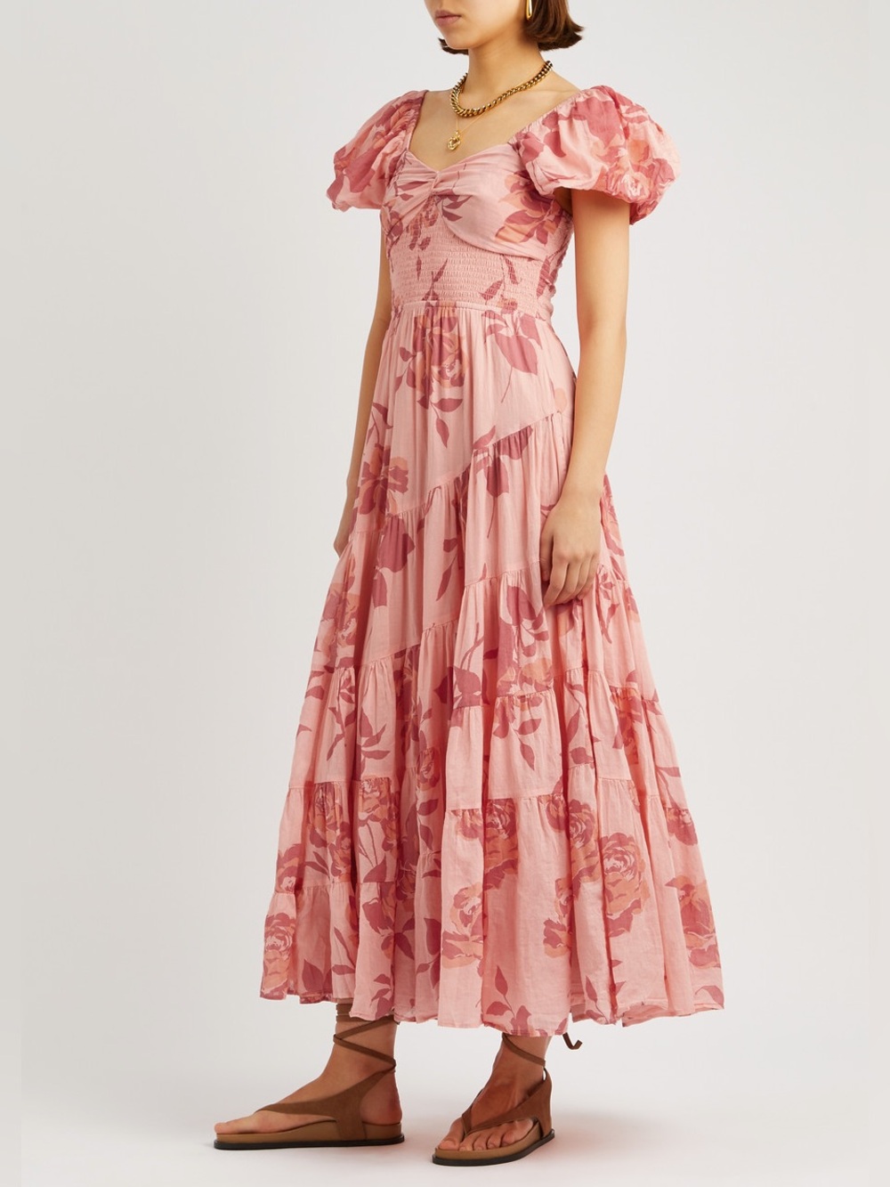 NWT Free People Sundrenched Maxi Dress Size Small